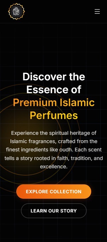 Ibn-e-Hashim mobile view