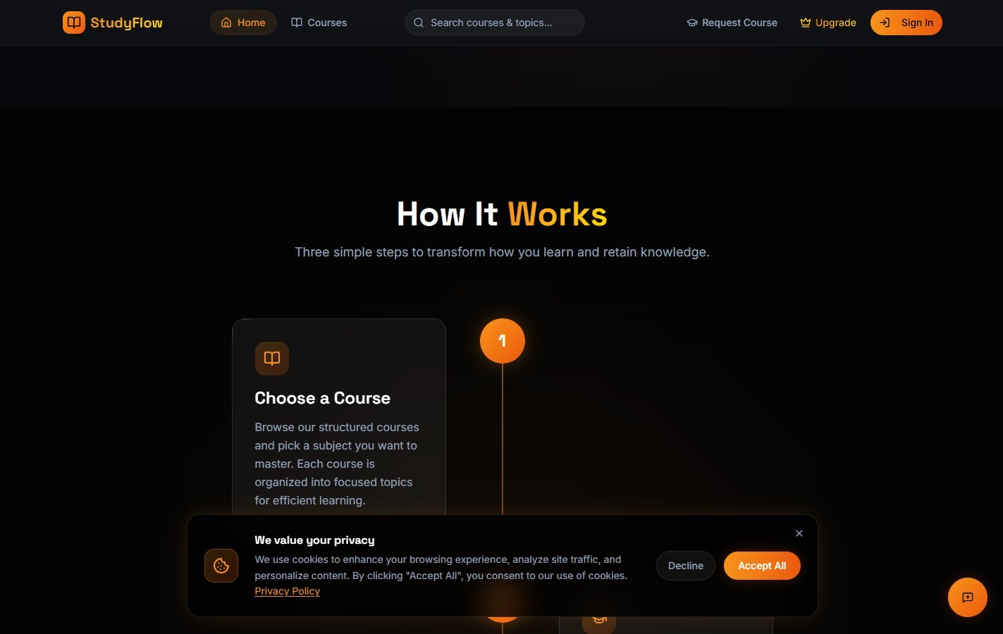 StudyFlow screen 2